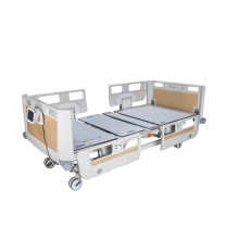 5 functions electric hospital bed remote control ICU medical bed